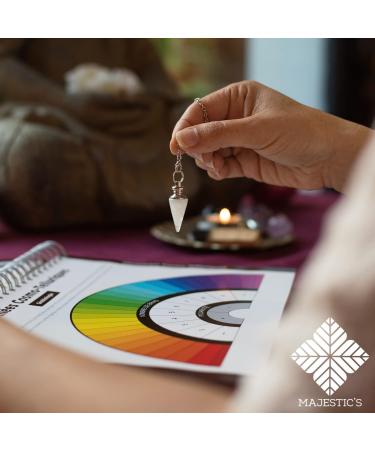 Shop Fortune-Telling Watch X3: Rock Crystal Amethyst & Pink Quartz Pendulum - Natural Stone Radiesthesia Tool - Buy Online on GoSupps.com