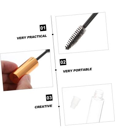 PLAFOPE 10pcs Mascara Empty Tube Lash Mascara Mini Mascara Empty Mascara Bottle Mascara Bottles with Wands 1 g (Pack of 1) As Shown - Buy Online on GoSupps.com