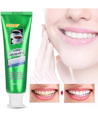Fresh Herbal Toothpaste 100g - Effective Coffee & Tea Stain Removal Anti-Bad Breath Oral Care - Buy Online on GoSupps.com