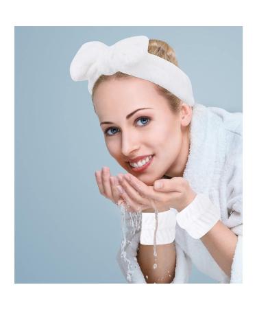 12PCS Spa Headband and Wrist Towels Set | Soft Microfiber Makeup Headband | Perfect Gift for Women and Girls | Highly Absorbent for Face Washing and Skincare - Buy Online on GoSupps.com