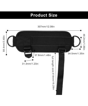 Herkindness Adjustable Cable Train Foot Loops - 2-Piece D-Ring Kit for Glute & Leg Workout - Fitness Resistance Bands - Buy Online on GoSupps.com