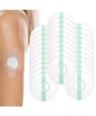 ACBOOR 45 pieces Freestyle Libre 2/3 Pavement Libre Patch Sports Pflaster For Freestyle Libre 3 Sensor Breathable and Haut-friendly Freestyle Libre 3 Pflaster Waterproof Transparent Paving