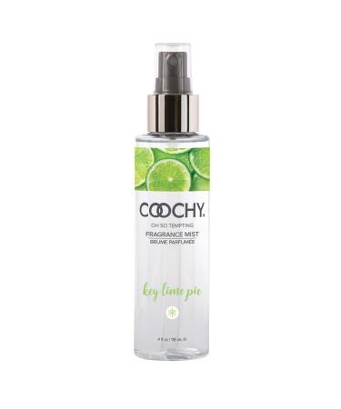 Coochy Fragrance Mist Body Spray - Organic Unique Boost of Scent for Skin & Hair - Infused w/Lime Citrus & Vanilla - Key Lime Pie 4floz/118ml