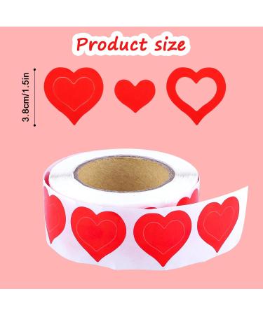 500pc 1.5 Heart Shaped Tanning Stickers - Cute Self Adhesive Bed & Sunbathing Stickers - Buy Online on GoSupps.com