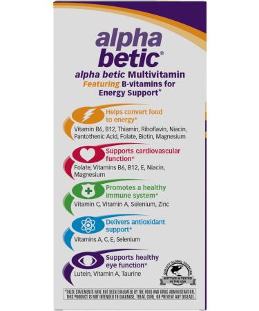 Nature's Way Alpha betic Multivitamin Energy Support 30 Count - Boost Energy Levels with Essential Nutrients - Buy Online on GoSupps.com