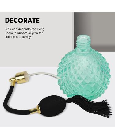 minkissy Glass Spray Bottle Vintage Perfume Spray Bottle Refillable Vintage Perfume Bottle Empty Glass Perfume Spraying Bottle Retro Perfume Bulb Bottle Green Airbag Perfume Travel Spray Bottle - Buy Online on GoSupps.com