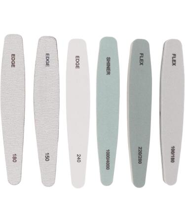 Nail Buffer File Tool Double Sided Curved Nail File for Salon - Buy Online on GoSupps.com