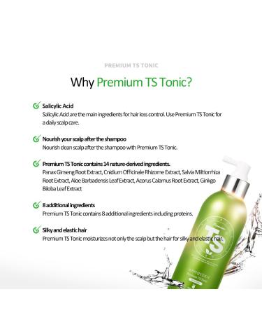 Premium TS Tonic 8.45 fl oz - Anti-Thinning Scalp Nourishing Spray for Itchy Dry Flaky Scalps | Paraben-Free  - Buy Online on GoSupps.com