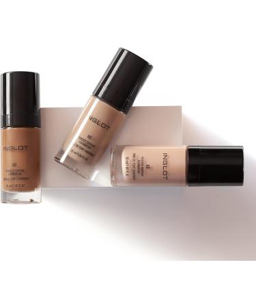  Inglot Inglot HD Perfect Coverup Foundation for long-lasting effect with HD pigments hypoallergenic natural flawless finish with white truffle extract 30 ml: 72 - Buy Online on GoSupps.com