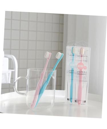 HOMSFOU 2pcs Nano Ultrafine Soft Toothbrush Set - Gentle Care for Pregnant Women - International Shipping Available - Buy Online on GoSupps.com