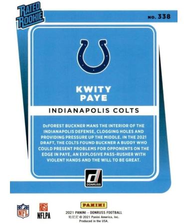 Indianapolis Colts 2021 Donruss Factory Sealed 11 Card Team Set with Peyton Manning and 3 Rated Rookies Plus - Buy Online on GoSupps.com