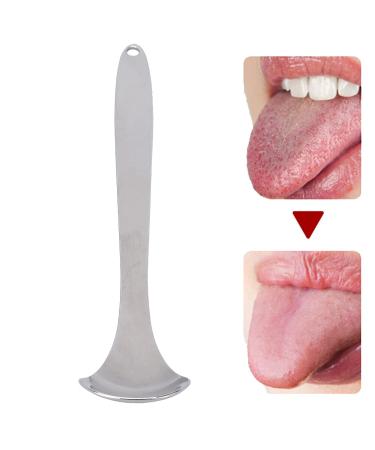Buy Stainless Steel Tongue Scraper Set - 2pcs for Fresh Breath & Oral Care | International Shipping Available - Buy Online on GoSupps.com