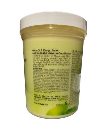 Qp Olive & Mango Butter Leave In Conditioner - 32oz - Moists & Nourishes International Shipping Available - Buy Online on GoSupps.com
