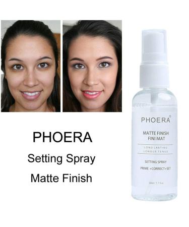Phoera AQUAPURITY 3-In-1 Makeup Setting Spray - Matte Finish, Long Lasting Formula - 16Hr Wear - Buy Online on GoSupps.com