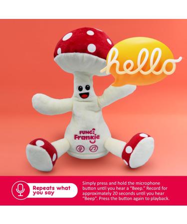 FUNGI Frankie Interactive Plush Toy for Kids | Talking, Dancing, Musical Mushroom Toy | Early Development Activity Gift | Ages 3 - Buy Online on GoSupps.com