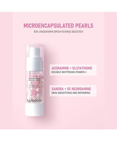 Sakura Gluta Brightening Booster Cream - Brightening Underarm Care & Pearl Capsules (1pc) - Fast International Shipping - Buy Online on GoSupps.com