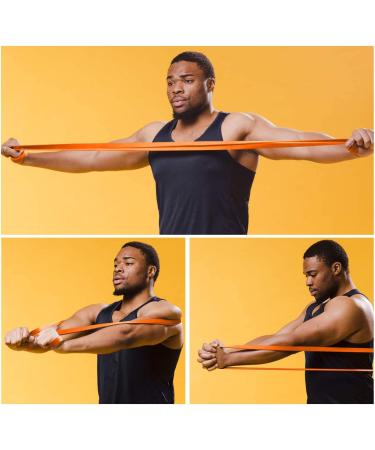 WSAKOUE Pull Up Bands - Orange-S | Resistance Bands for Powerlifting & Body Stretching - Buy Online on GoSupps.com