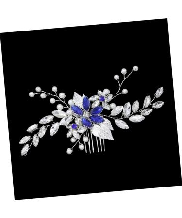 FRCOLOR bridal hair comb bridal comb headpiece clip wedding hair comb jewelry comb bride wedding hair accessories bridal flower comb wedding side comb pearl bridal comb Miss dress crystal - Buy Online on GoSupps.com