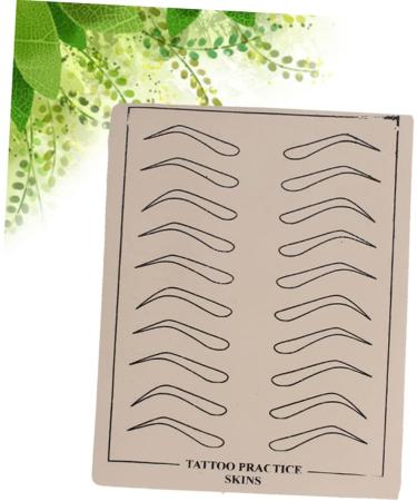 FOMIYES 18 Sheets Eyebrow Practice Skin Eyebrow Microblading Skin Fake Skin Cosmetic 6 Pcsx3pcs Picture 1x3pcs - Buy Online on GoSupps.com