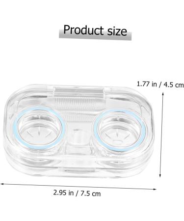 PartyKindom 8pcs Glasses Case Storage Box - Colored Plastic Durable & Stylish - Perfect for Organization - Buy Online on GoSupps.com