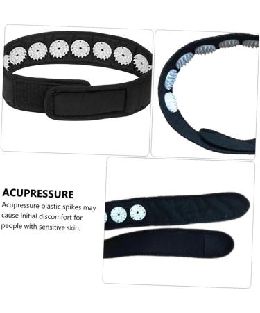 Head Massage Band - Yoga Headband & Deep Tissue Acupressure Massager for Migraine Relief | Stimulating ABS Plastic Design - Buy Online on GoSupps.com