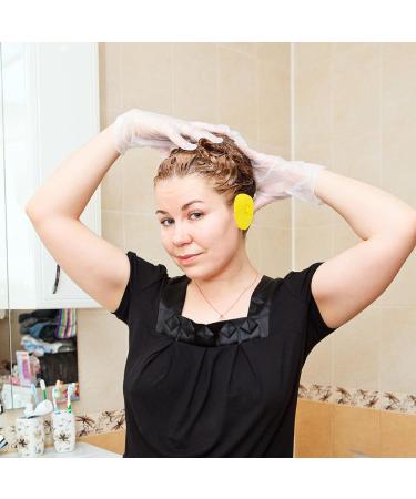 Lurrose 12pcs Hairdressing Ear Cover - Plastic Hair Dye Earmuffs for Salon & Home - Ear Protector for Hair Dyeing - Shower Eraser Shield - Buy Online on GoSupps.com