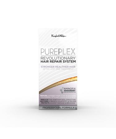 Knight & Wilson PUREPLEX Revolutionary Hair Repair System for stronger healthier hair after just one treatment. Repairs  Rebuilds and Protects with deep conditioning technology