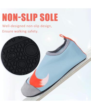 Spring Children Bavarian Water Shoes Boys & Girls Slipproof Lightweight Beach Aquasque Barefoot Shoes for Toddlers EU Size 22/23 - Gray - Buy Online on GoSupps.com