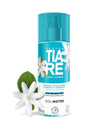 Tiar Body Mist by SOLINOTES | Refreshing And Hydrating Womens Fragrances - Alcohol-Free | Body Spray for Women and Hair | 8.45 fl.oz