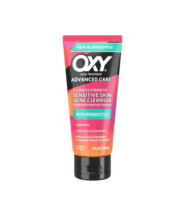 OXY Maximum Action Sensitive Advanced Face Wash  5 ounce bottle