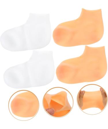 FRCOLOR 2 Pairs Exfoliating Moisturizing Socks Sock for Women Socks for Woman Pride Headbands for Women Cosmetics Foot Care Covers Socks for Girls Spa Socks Nursing Socks Miss Sebs Lotion - Buy Online on GoSupps.com