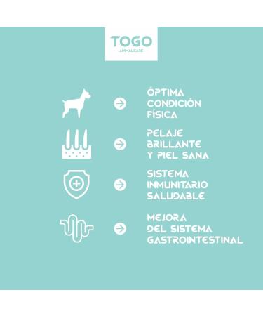 Hypoallergenic Food Togo 12 kg Grain-free food | Suitable for all breeds | Large and medium | Ideal for gastrointestinal renal and joint systems | Natural and Light - Buy Online on GoSupps.com