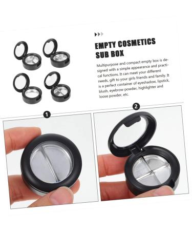 FOMIYES 6pcs Eye Shadow Box Eyeshadow Plastic Highlighter Case Empty Highlighter Case Cosmetic Sample Holder - Buy Online on GoSupps.com
