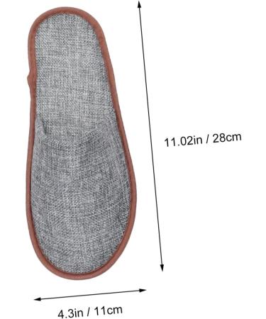 FRCOLOR 5 Pairs Slippers Man Suit Zapatilla De Mujer Ladies Suits Mens Slipper Women s Suits Closed Hotel Slipper Indoor Shoes Anti-slipping Slipper Disposable Set Household Shoes Miss Eva - Buy Online on GoSupps.com