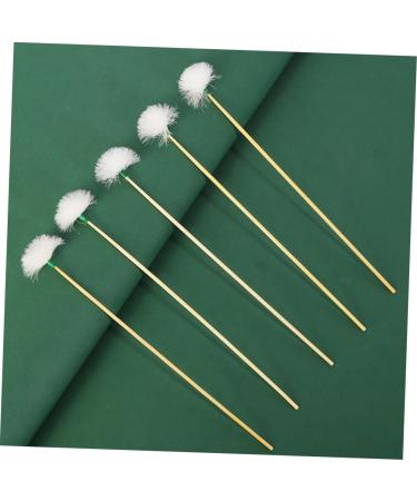 EXAOMBLE 8pcs Non- Ear Cleaners Handles Professional Wax Removers for Comfortable Ear Care Soft Plume Design and Relaxation - Buy Online on GoSupps.com