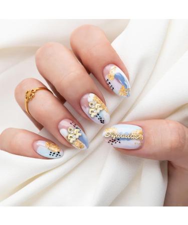 NICENEEDED 36 PCS Twelve Zodiac Nail Charms and Nail Rhinestones Pendants Set 3D Twelve Constellation Alloy Nails Art Charm Decorations Dangles Nail Pendants Jewelry for Summer DIY - Buy Online on GoSupps.com