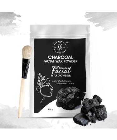 charcoal facial wax powder 100 gm