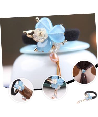 minkissy 1pc Hair Rope Ponytail Holders Hair Elastics Lady Ponytail Holder Qipao Hair Accessories Hair Scrunchies Hanfu Hair Jewelry Hanfu Hair Tie Folk-custom Hair Ring Copper Etc. Miss - Buy Online on GoSupps.com