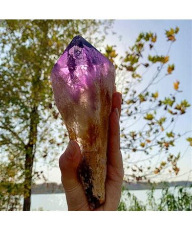 Natural 1pc Natural Amethyst Scepter Backbone Rough Stone raw ore Wool Specimen ningxiao - Buy Online on GoSupps.com