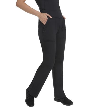 Healing Hands Purple Label 9133 Tori Cargo Scrub Pants for Women | Lightweight & Soft Yoga Pant with 5 Pockets | Size Medium, Black - Buy Online on GoSupps.com