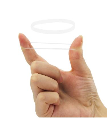 2000 Pcs Transparent Hair Rubber Bands - Jtdeal Mini Elastic Hair Ties for All Hair Types | International Shipping - Buy Online on GoSupps.com