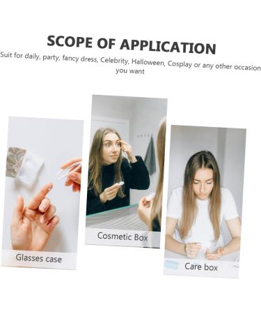 Solustrie 4-Piece Contact Lens Container Kit - Durable Tweezers & Suction Rod - Cute Mini Holder for Glasses - Ideal for Students - International Shipping Available - Buy Online on GoSupps.com