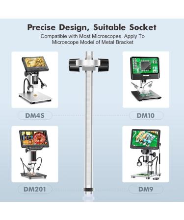 Taller Digital Microscope Bracket for Elikliv EDM202/201/9/4S - Enhance Your View - Buy Online on GoSupps.com