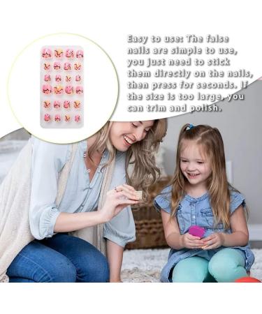 dijiusidy 1 Set Christmas Nail Wraps Cartoons Style Decor Adorable False Fingernails Children Removable Art Decals DIY Manicure PNT-16-19 - Buy Online on GoSupps.com