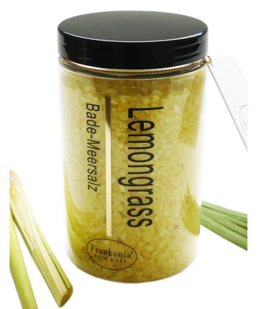 Lemongrass Bath Salt Sea Salt Dead Sea Bath Additive | 450g