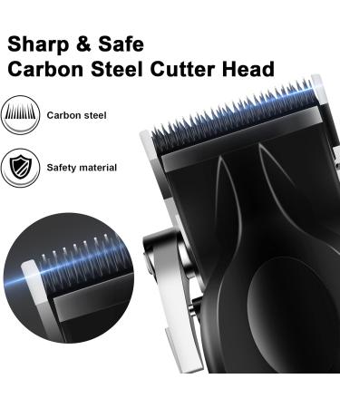 KEMEI Black Professional Hair Clippers and Trimmer Set Electric Hair Clippers for Men Cordless Barber Clippers T Blade Outliner Trimmer USB Rechargeable Haircut Clippers km-2296 km-2299 - Buy Online on GoSupps.com