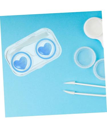 SEWOART 4 Series Contact Lens Container - Portable Plastic Holder & Makeup Case for Contact Lenses - Buy Online on GoSupps.com