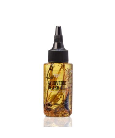 Beardhood Ayurvedic Beard Growth Oil 50ml |Natural Beard Growth Oil |Blended with 8 Natural Herbs and Jadibutis |Helps Faster Growth for Patchy Beard