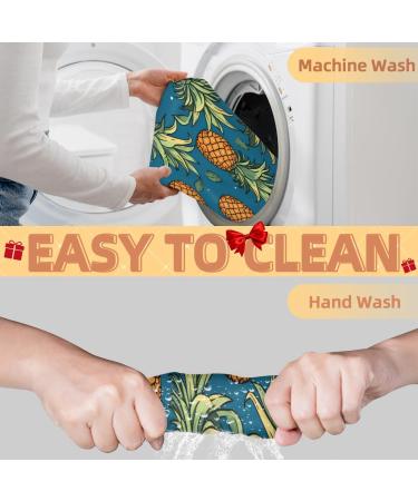 Summer Pineapple Beard Bib Apron - Ultimate Beard Hair Catcher for Men | Perfect Father's Day & Anniversary Gift with 2 Suction Cups - Buy Online on GoSupps.com