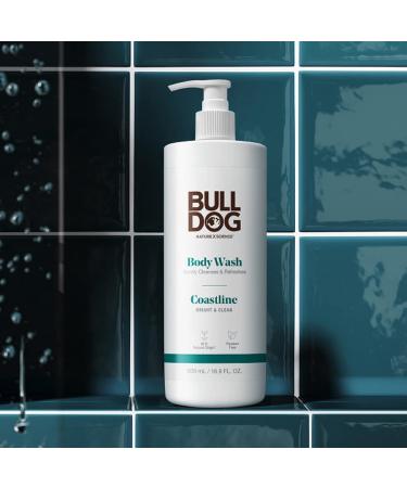Bulldog Men's Skincare and Grooming Body Wash - Coastline 16.9 Fl Oz - Buy Online on GoSupps.com